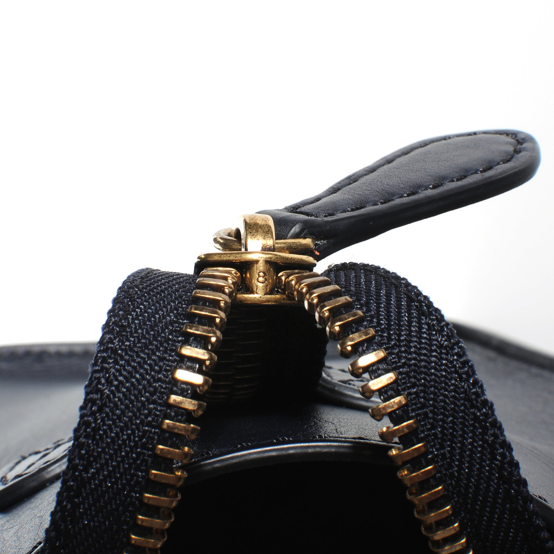 Celine Smooth Calfskin Micro Luggage Navy Blue 7 of 10