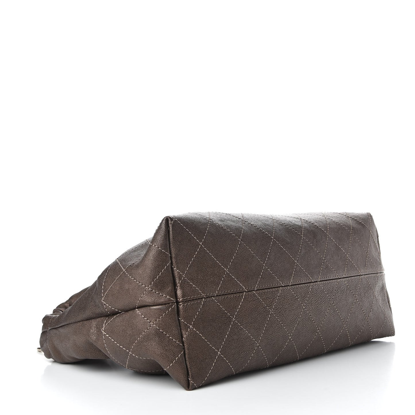 Metallic Calfskin Baby Coco Cabas Bronze