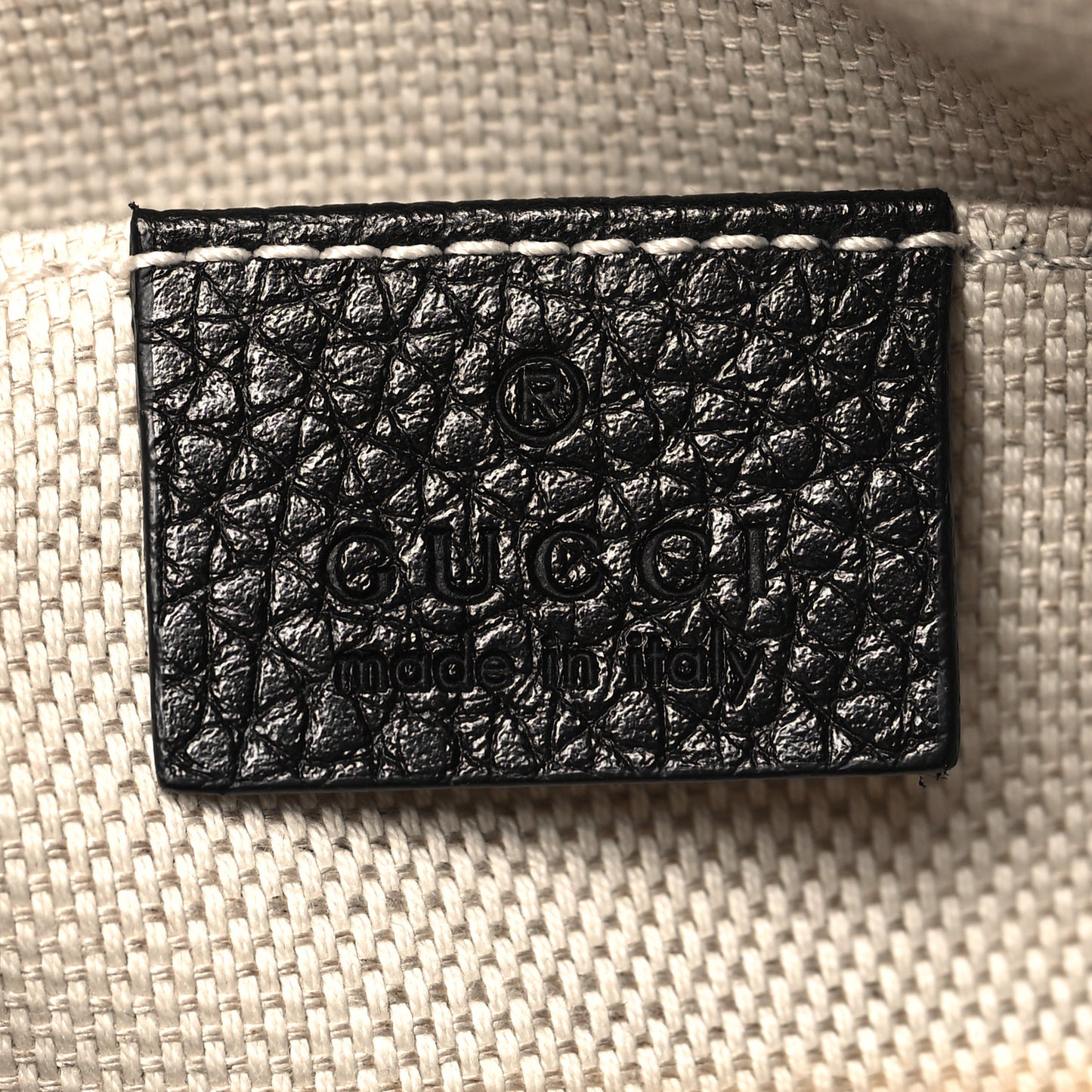 Pebbled Calfskin Small Soho Disco Bag Black