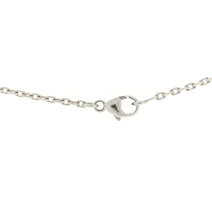 Hermes Lacquered Palladium Mini Pop H Pendant Necklace White 5 of 5
