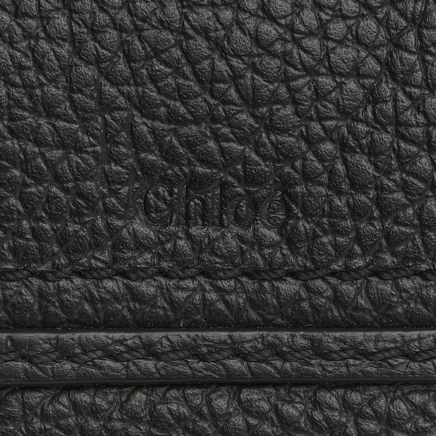 Calfskin Marcie Continental Flap Wallet Black
