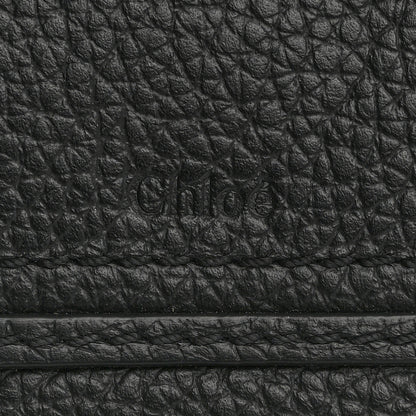 Chloe Calfskin Marcie Continental Flap Wallet Black 6 of 14