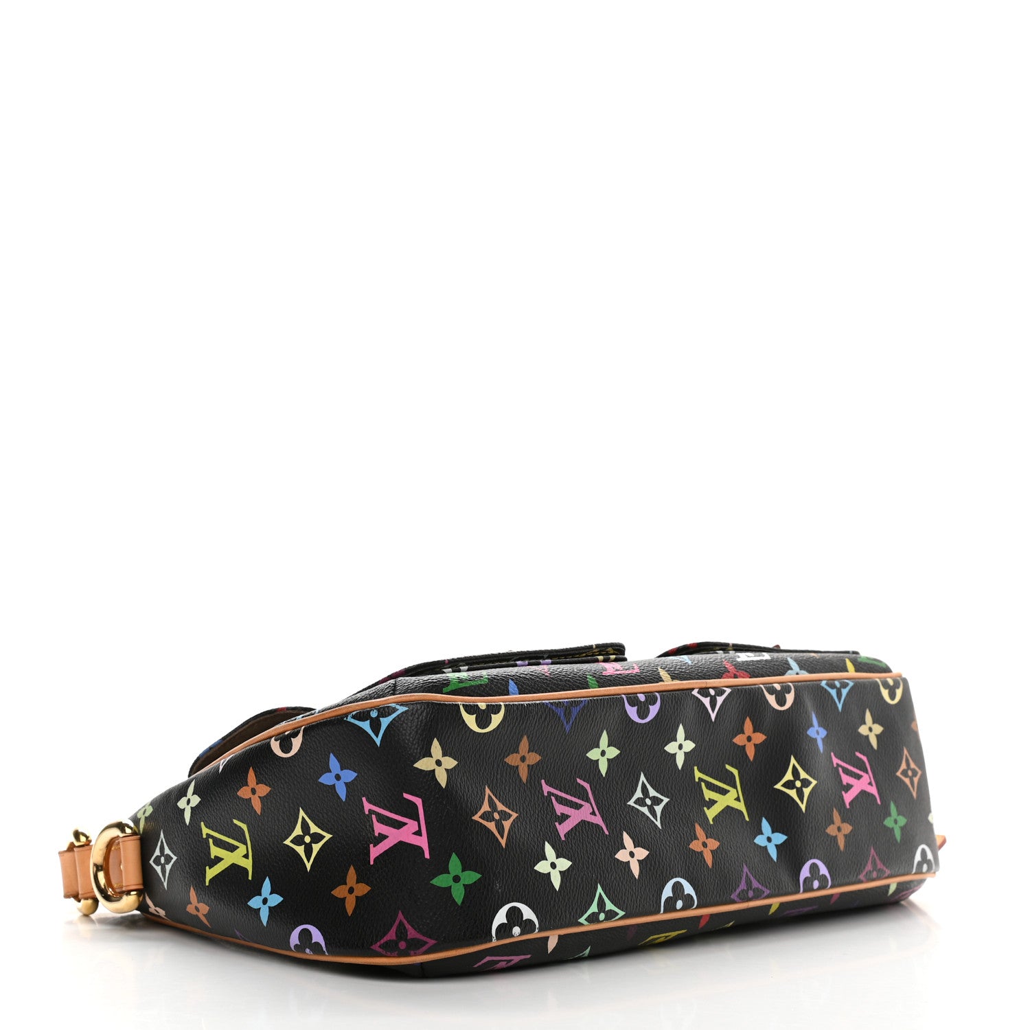 Louis Vuitton Monogram Multicolor Lodge GM Black 4 of 10