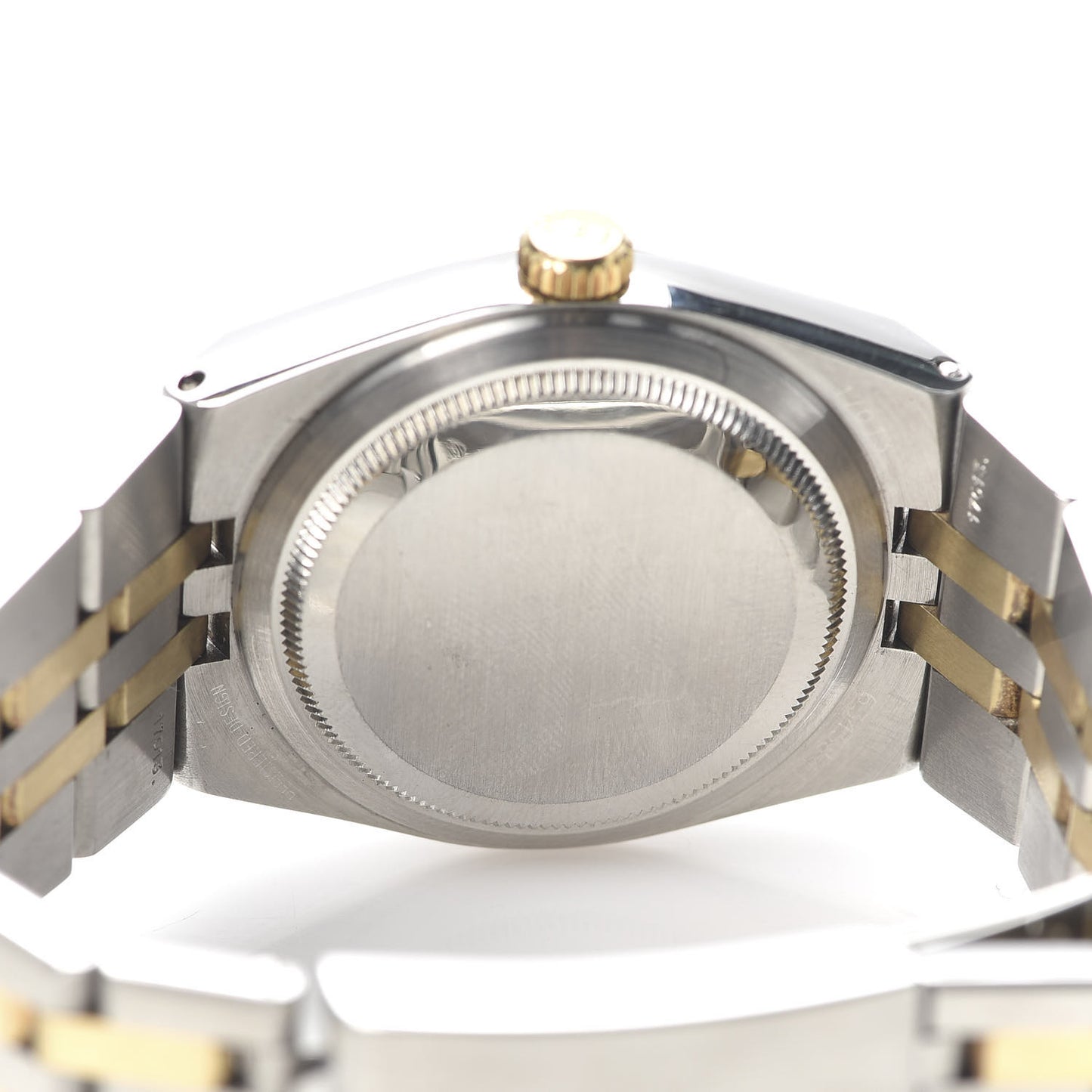 Stainless Steel 18K Yellow Gold 36mm Oysterquartz Datejust Watch Champagne 17013