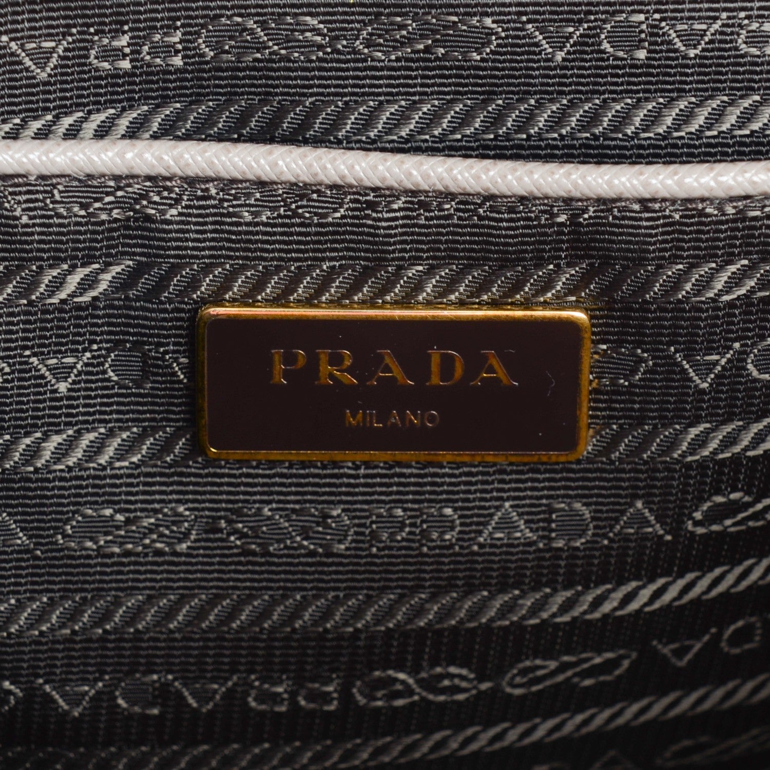 Prada Saffiano Lux Open Promenade Tote Argilla 6 of 8