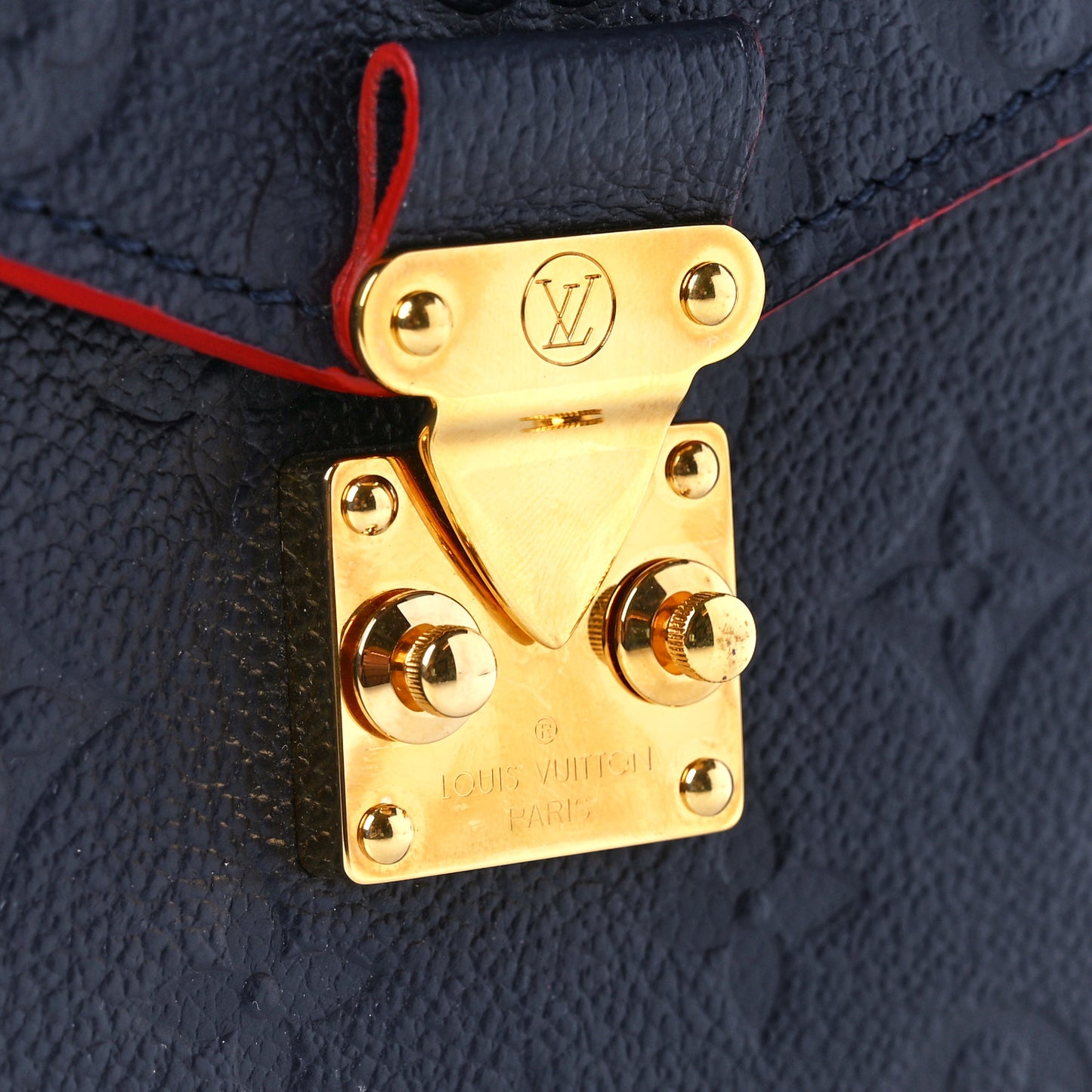 Empreinte Pochette Metis Marine Rouge