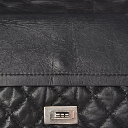 Chanel Aged Calfskin Quilted 50th Anniversary 2.55 Reissue 225 Flap Grey 11 of 13