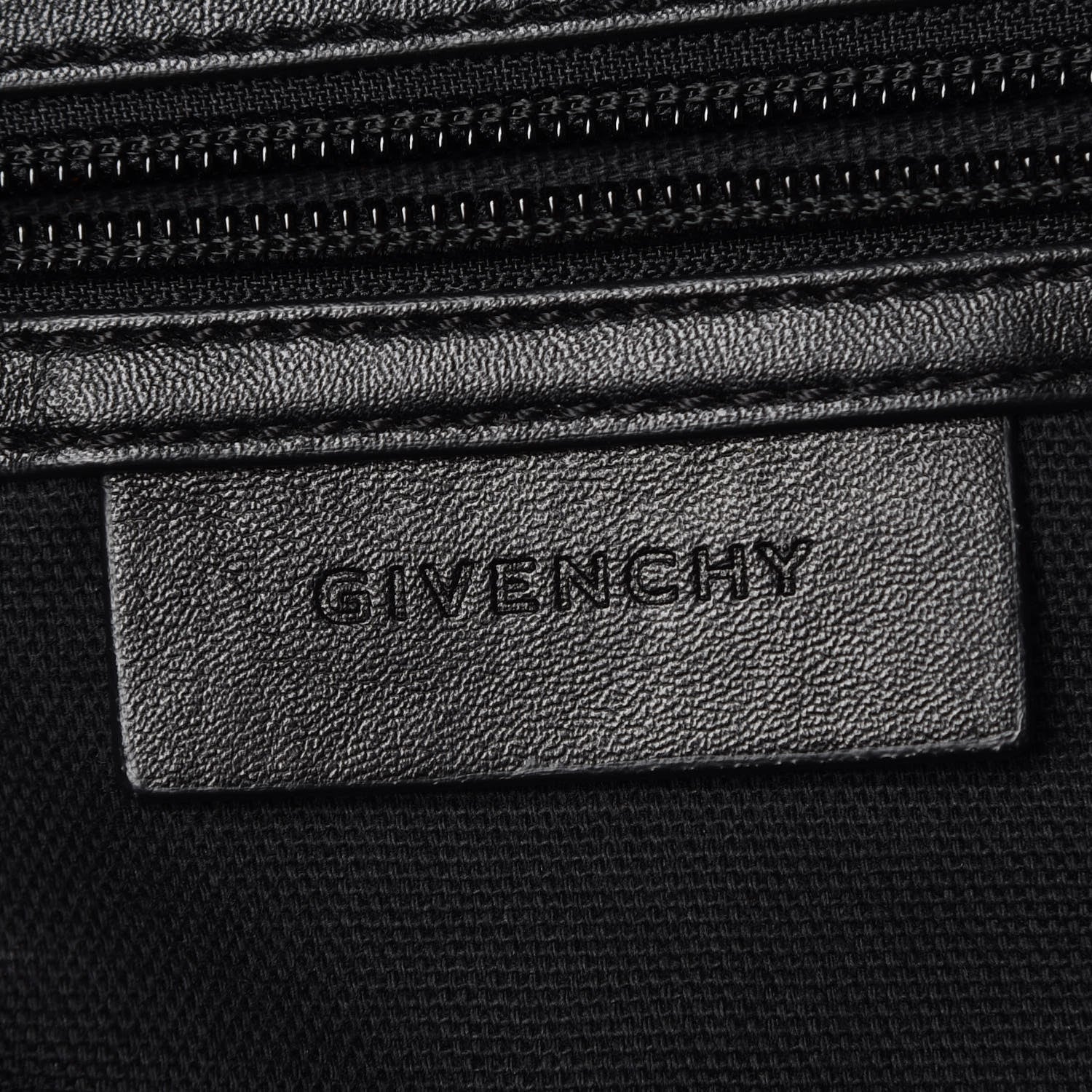 Givenchy Nylon Calfskin Peacock Print Backpack Brown 8 of 9