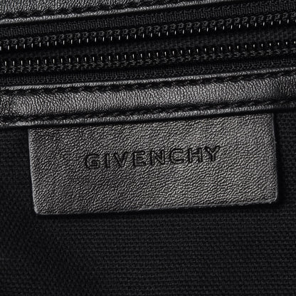 Givenchy Nylon Calfskin Peacock Print Backpack Brown 8 of 9