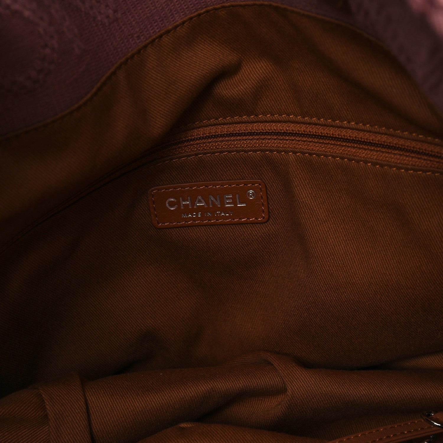 Chanel Canvas Small Double Face Shopping Tote Pink 6 of 10