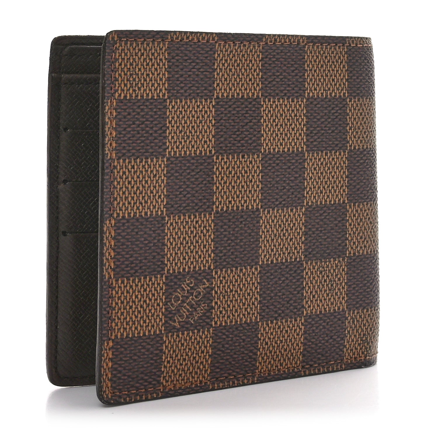 Louis Vuitton Damier Ebene Marco Wallet 3 of 9
