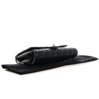 Chanel Caviar Clutch Flap Black 4 of 8
