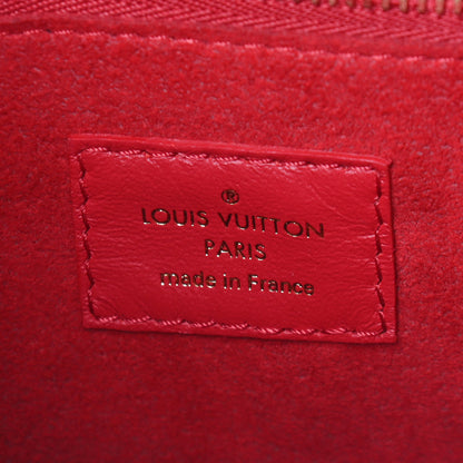Louis Vuitton Grained Calfskin Monogram Double V Rubis 7 of 9