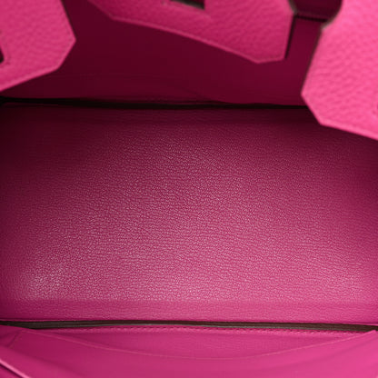 Hermes Taurillon Clemence Birkin 30 Magnolia 5 of 11