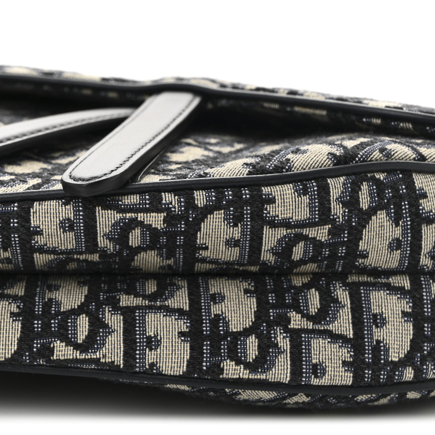 Oblique Saddle Bag Blue