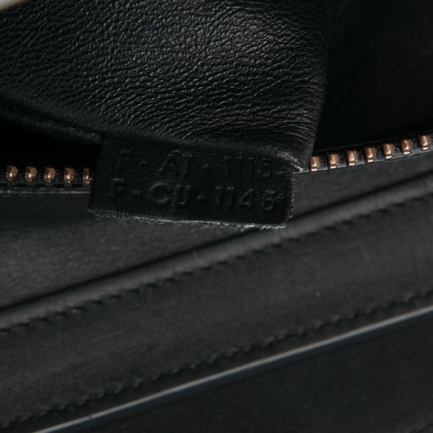 Celine Smooth Calfskin Micro Luggage Black 7 of 7