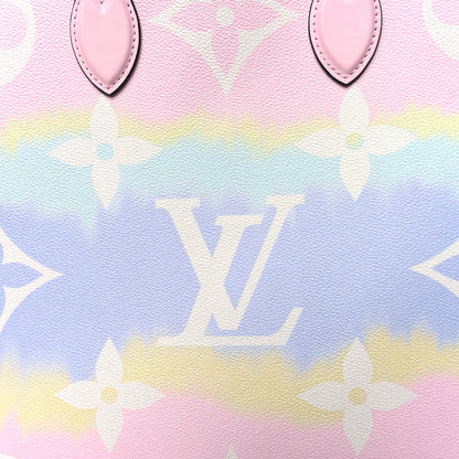Louis Vuitton Monogram Escale Onthego GM Pastel 7 of 9