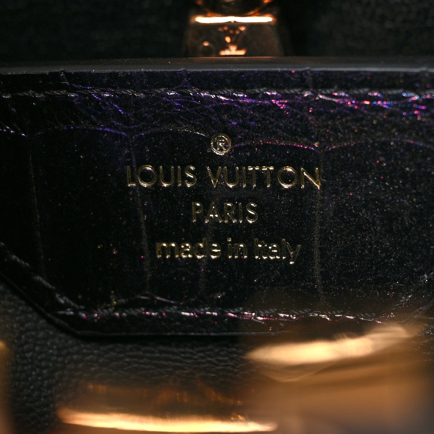 Louis Vuitton Alligator Capucines BB Cosmic Firework 5 of 8