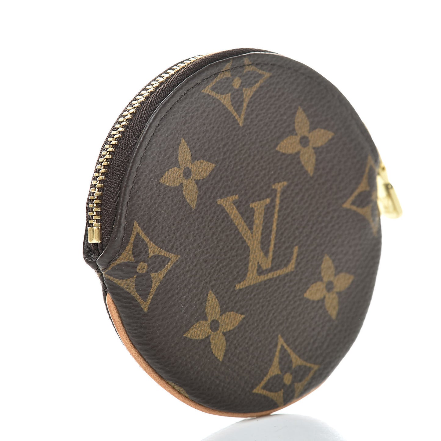 Monogram Round Coin Purse