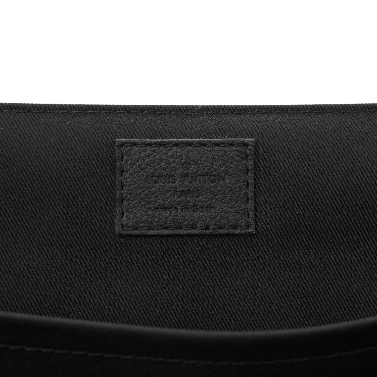 Louis Vuitton Calfskin Monogram Shadow Messenger Voyager PM  Black 6 of 10