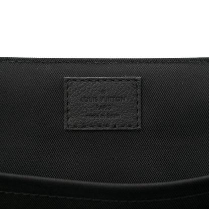 Louis Vuitton Calfskin Monogram Shadow Messenger Voyager PM  Black 6 of 10