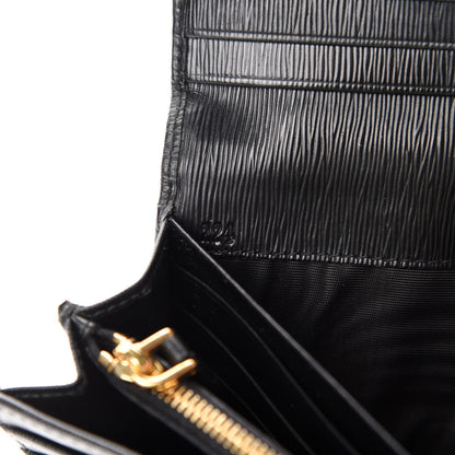 Prada Vitello Move Continental Flap Wallet Black 11 of 11