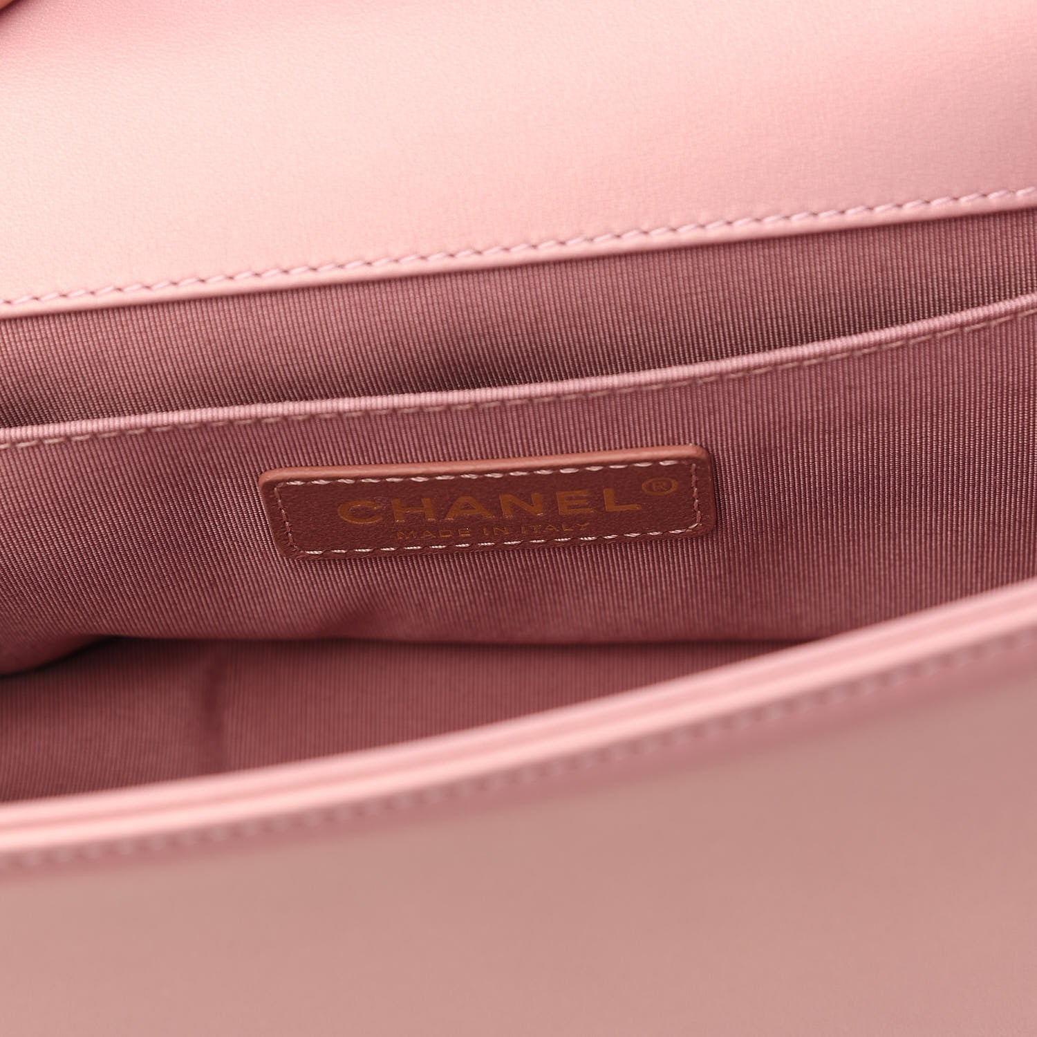 Chanel Metallic Calfskin Medium Boy Flap Pink 5 of 10