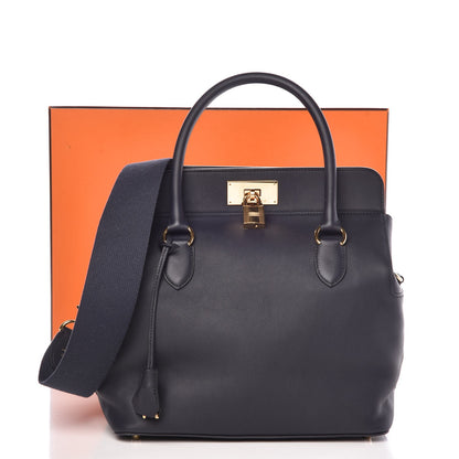 Hermes Swift Toolbox 26 Bleu Indigo 9 of 9