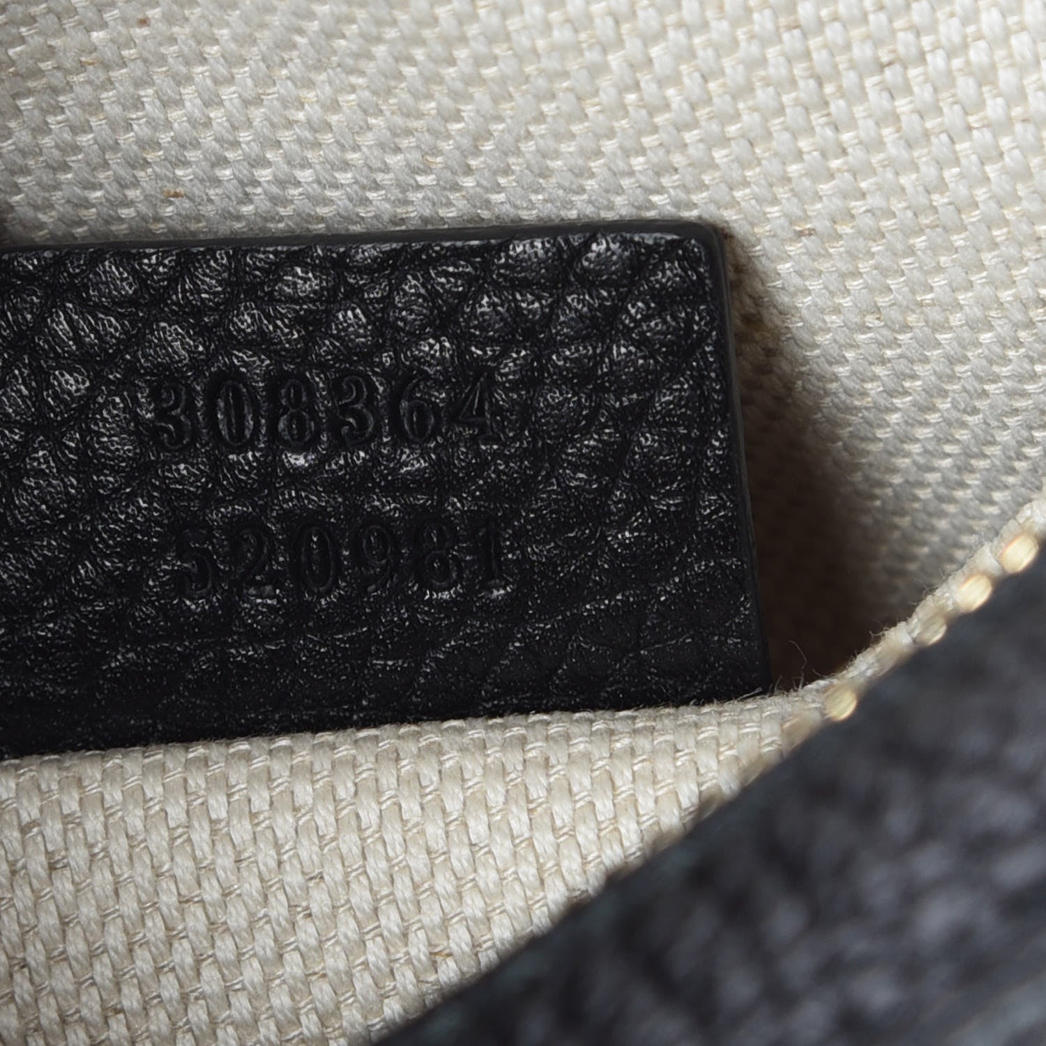 Gucci Pebbled Calfskin Small Soho Disco Bag Black 9 of 10