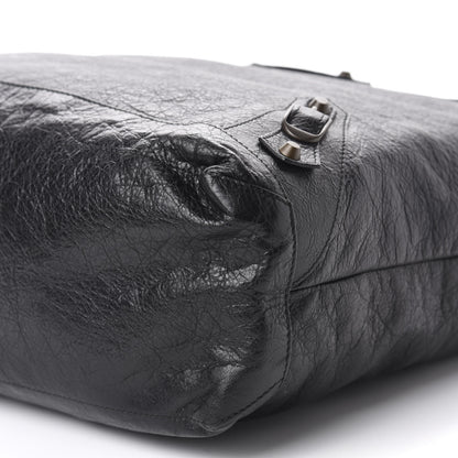 Balenciaga Agneau Classic Hardware Day Hobo Black 7 of 10