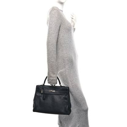 Hermes Swift Kelly Retourne 35 Black 2 of 10