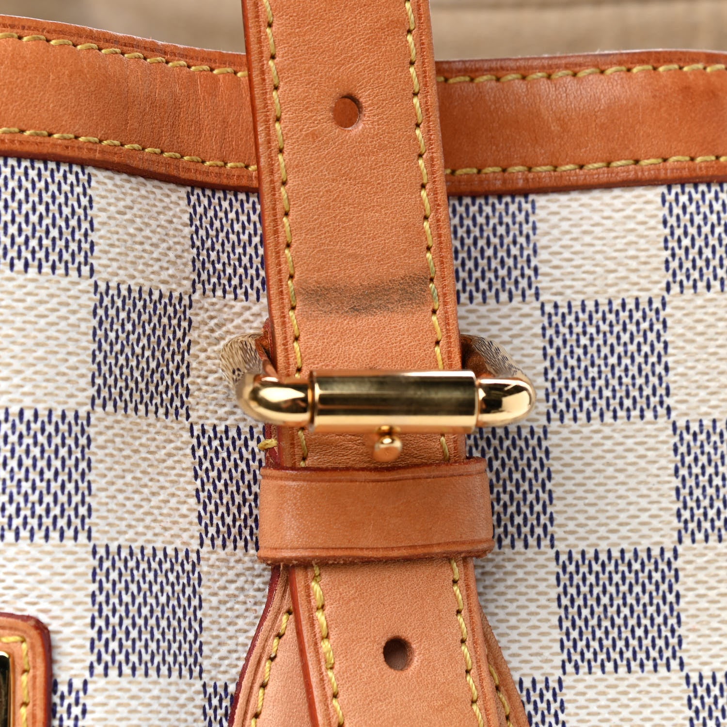 Louis Vuitton Damier Azur Hampstead MM 11 of 15