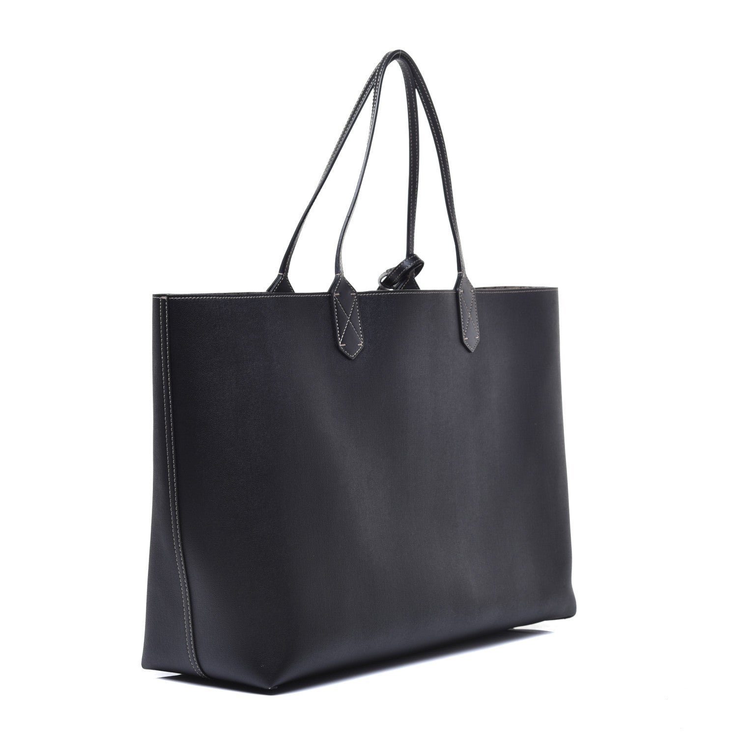 Gucci GG Supreme Monogram Large Reversible Tote Beige Black 5 of 14