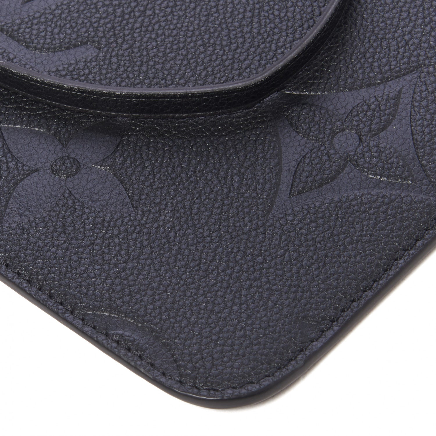 Louis Vuitton Empreinte Monogram Giant Neverfull MM Pochette Black 4 of 8