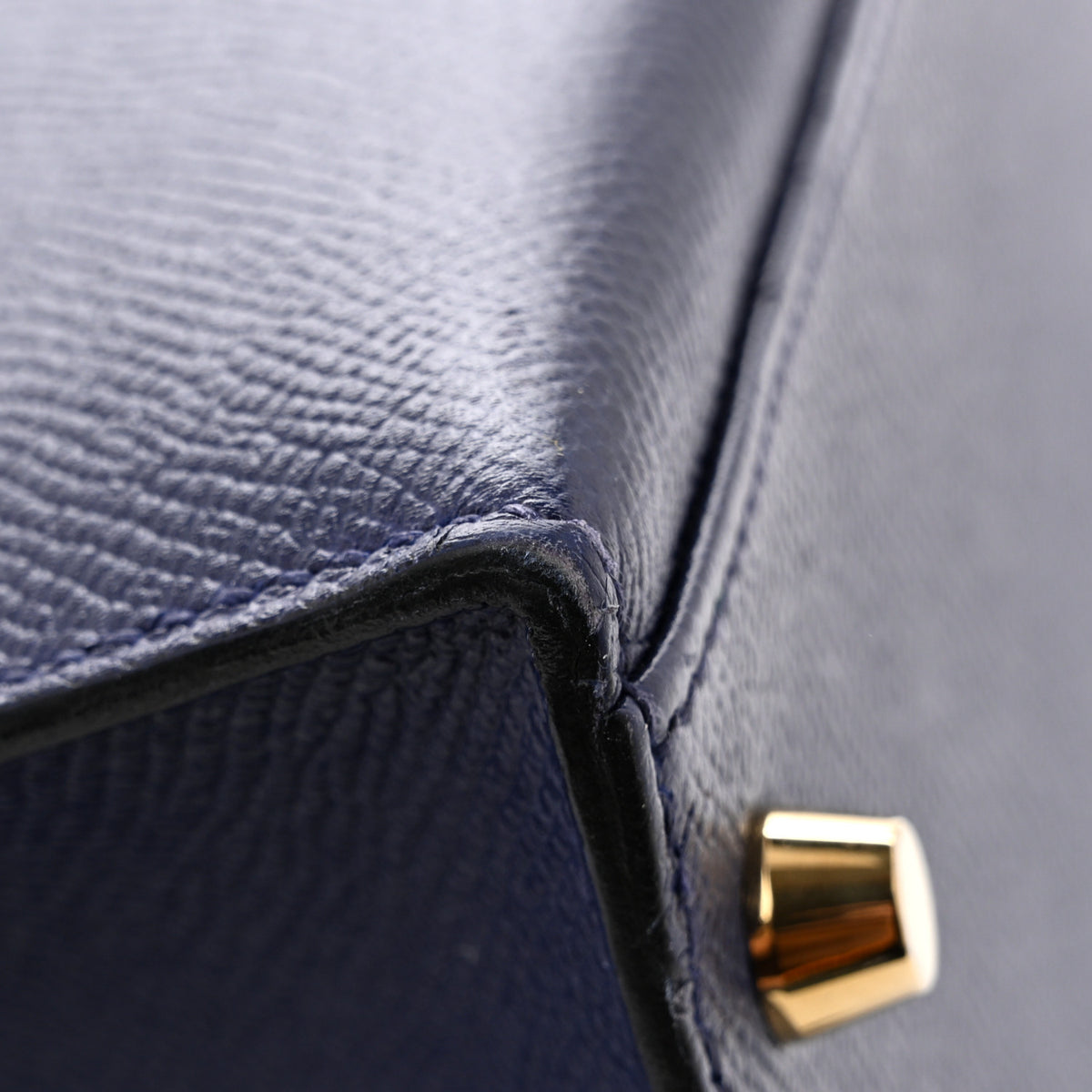 Hermes Epsom Kelly Sellier 32 Bleu Saphir 11 of 14