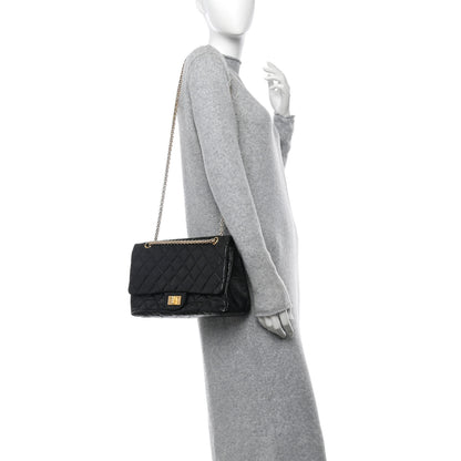 Chanel Aged Calfskin Quilted 2.55 Reissue 227 Flap Black 3 of 15