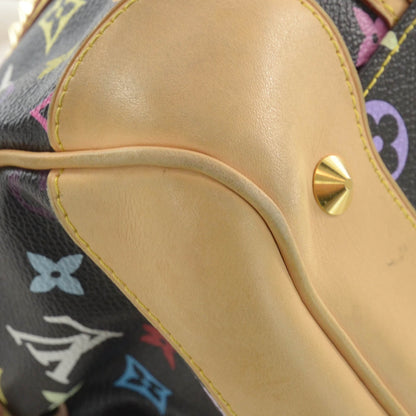 Louis Vuitton Monogram Multicolor Courtney MM Black 6 of 10
