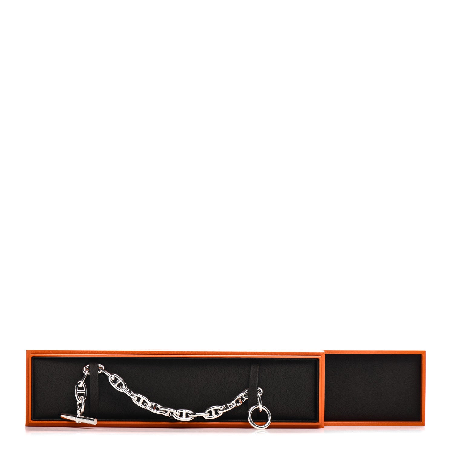 Hermes Sterling Silver MM Chaine d'Ancre Bracelet 5 of 5