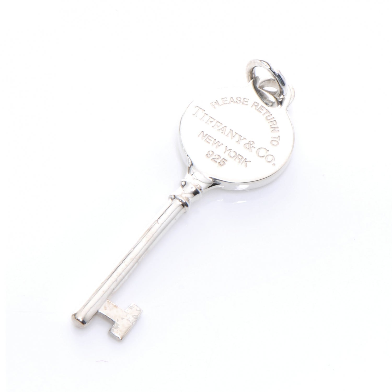 Tiffany Sterling Silver Return To Key Pendant 1 of 4