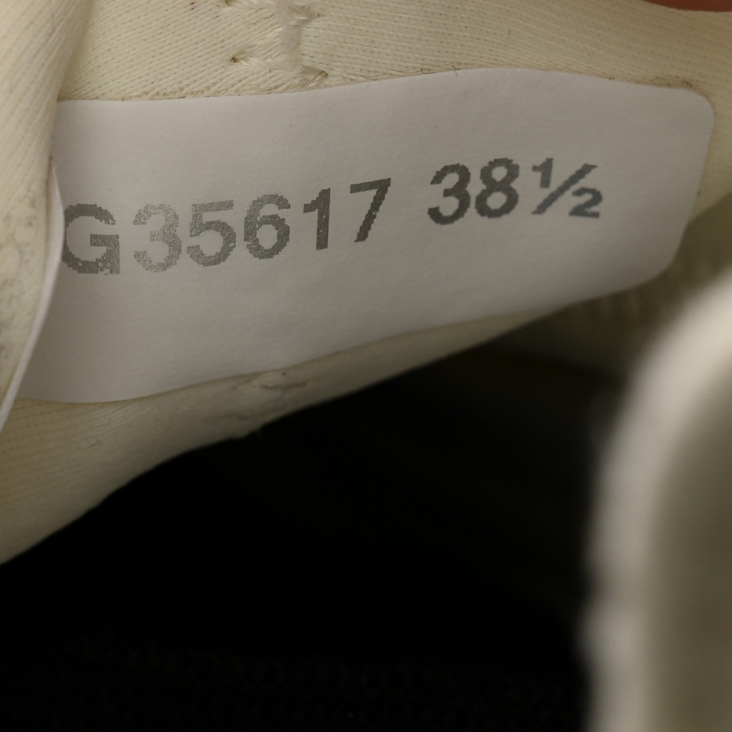 Velvet Calfskin Mixed Fibers CC Sneakers 38.5 Ivory Black