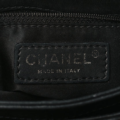Chanel Lambskin Small Stitched Mini Flap Black 6 of 9