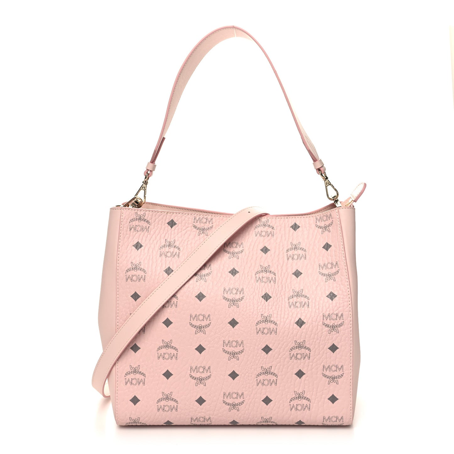 Visetos Medium Aren Hobo Powder Pink