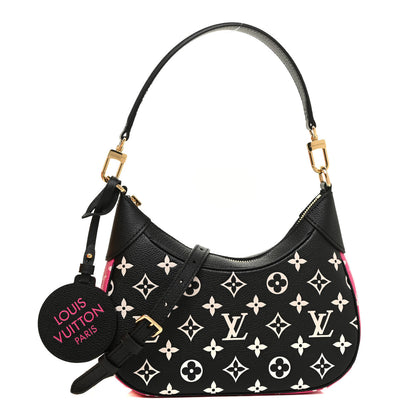 Louis Vuitton Empreinte Monogram Spring in the City Bagatelle NM Black White Pink 1 of 9