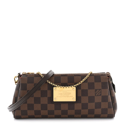Louis Vuitton Damier Ebene Eva Clutch 1 of 11