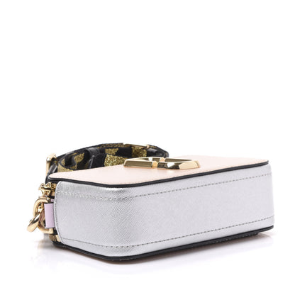 Marc Jacobs Saffiano Small Snapshot Camera Bag Pink Multicolor 3 of 10