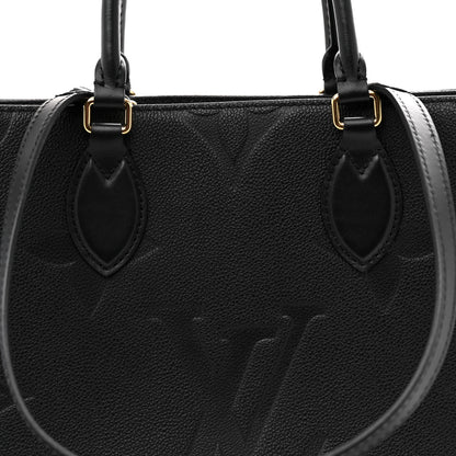 Louis Vuitton Empreinte Monogram Giant Onthego MM Black 7 of 12