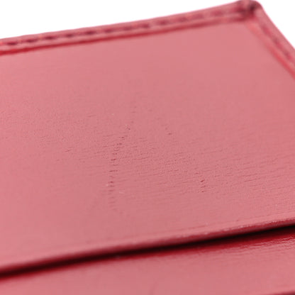 Gucci Boarded Plutone Calfskin Horsebit 1955 Wallet On Chain New Cherry Red 14 of 15