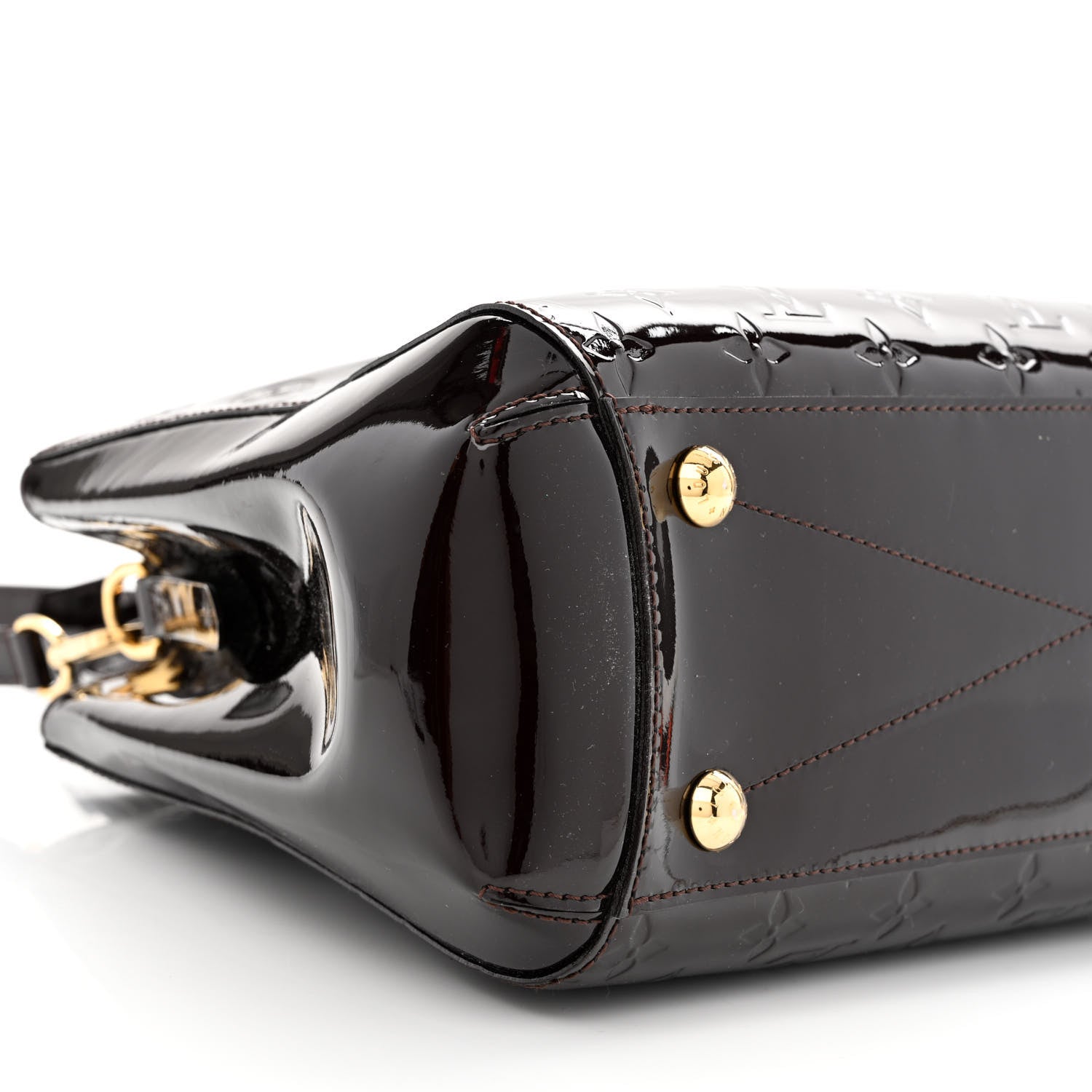 Louis Vuitton Vernis Montaigne MM Amarante 9 of 11