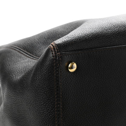 Chanel Calfskin Cerf Executive Shopper Tote Black 8 of 16