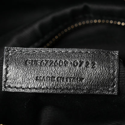 Saint Laurent Lambskin Matelasse Monogram Joe Backpack Black 7 of 10